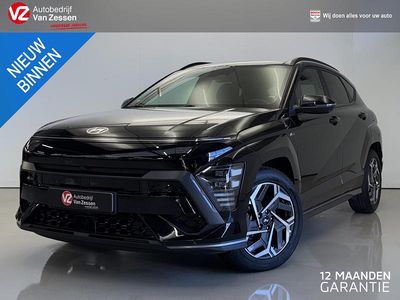 Zwart Occasion 2024 Hyundai Kona N Line SUV | € 34.500 (Eerlijke prijs)