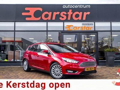 Rood Gebruikt 2017 Ford Focus Titanium Hatchback | € 15.950 (Eerlijke prijs)