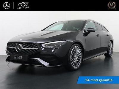 Zwart Occasion 2025 Mercedes CLA180 Shooting Brake AMG line Stationwagen | € 42.990 (Iets duurder)