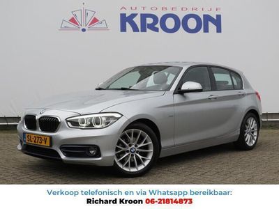 tweedehands BMW 118 1-SERIE i High Executive, automaat, Lederen Comfort stoelen, Navigatie