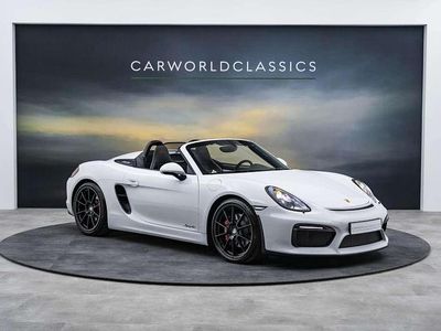 Wit Gebruikt 2016 Porsche Boxster Spyder Cabriolet | € 109.987