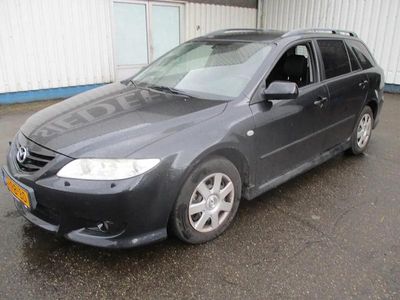 Zwart Gebruikt 2004 Mazda 6 Stationwagen | € 1.500
