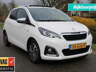 tweedehands Peugeot 108 1.0 e-VTi 72pk Automaat Allure TOP! leer/ECC/navi/