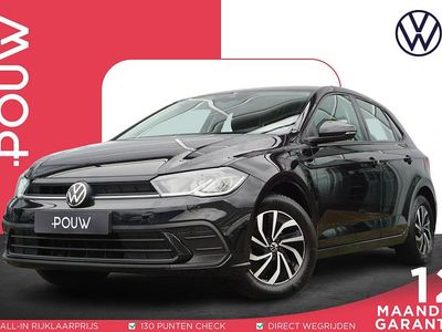 Zwart Gebruikt 2022 VW Polo Life Hatchback | € 16.850 (Eerlijke prijs)
