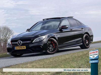Occasion Mercedes C63S AMG AMG 510 PK (375 kW) 2015 Zwart (metallic) Sedan