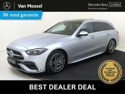 Occasion Mercedes C180 AMG line 170 PK (125 kW) 2025 Grijs Stationwagen