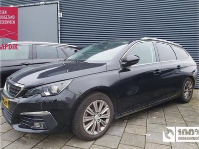 tweedehands Peugeot 308 SW BWJ 2048 / 131 PK Premium / Pano dak / Clima / Navi / LED / Carplay / Cruise / PDC / Camera a. /