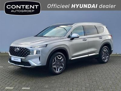 tweedehands Hyundai Santa Fe 1.6 HEV Comfort Smart Sky|Pano|BTW|7-zitter|Leder