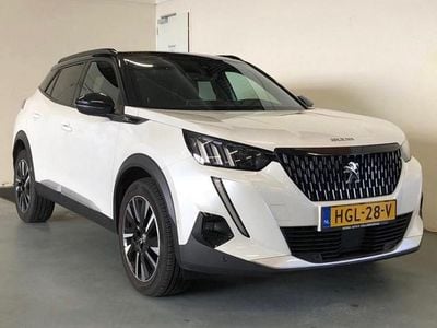 Wit (metallic) Occasion 2020 Peugeot 2008 GT SUV | € 16.925 (Iets duurder)