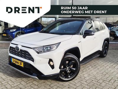 Wit (metallic) Occasion 2020 Toyota RAV4 Hybrid Style SUV | € 29.900 (Duur)