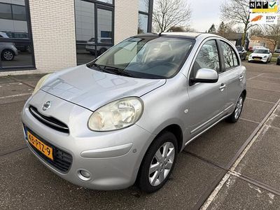 Occasion Nissan Micra Tekna 80 PK (58 kW) 2011 Grijs Hatchback