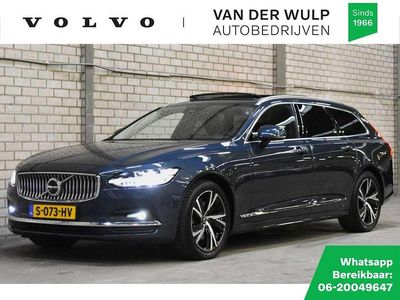 Occasion Volvo V90 Plus 197 PK (144 kW) 2023 Blauw Stationwagen