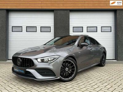 Grijs, metallic lak Occasion 2019 Mercedes CLA200 AMG Sedan | € 38.990
