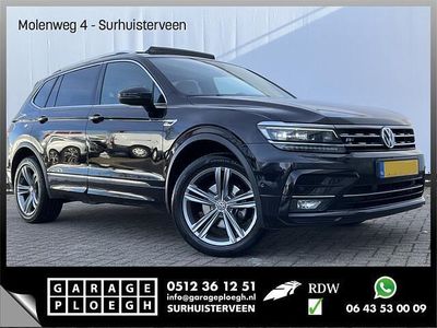 Zwart (metallic) Occasion 2020 VW Tiguan Allspace Highline SUV | € 29.900 (Goede deal)