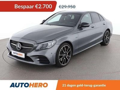 Grijs Gebruikt 2020 Mercedes C300e AMG line Sedan | € 27.449 (Goede deal)