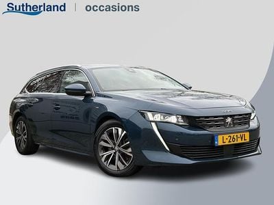 Blauw Occasion 2021 Peugeot 508 SW Allure Stationwagen | € 20.300 (Super prijs)