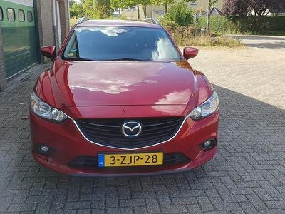 Rood Gebruikt 2015 Mazda 6 Stationwagen | € 4.450