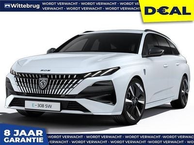 Nieuw Peugeot e-308 SW GTi 114 kW (156 PK) 2025 Wit Stationwagen