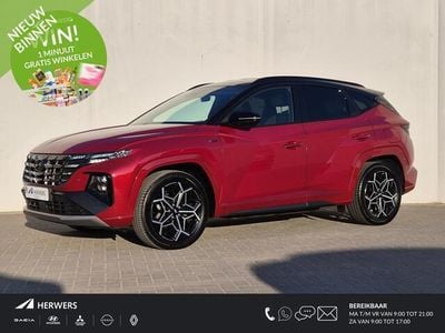Engine red solid phantom black Gebruikt 2022 Hyundai Tucson N Line SUV | € 29.885 (Goede deal)