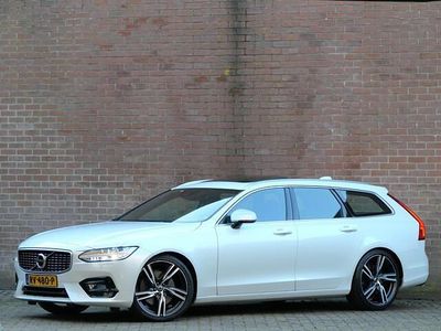 Occasion Volvo V90 R-Design 191 PK (140 kW) 2018 Wit Stationwagen