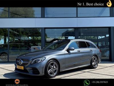 tweedehands Mercedes 200 C-KLASSE EstateAut. AMG Panorama Virtual Full EX BPM Belgisc