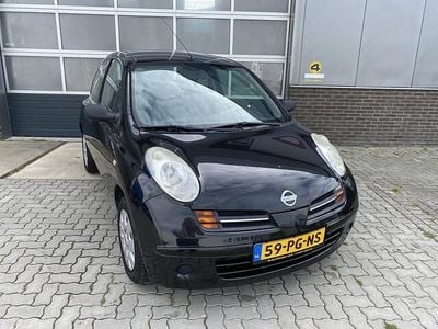 Occasion Nissan Micra Visia 82 PK (60 kW) 2004 Zwart Hatchback