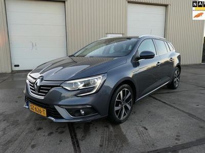 tweedehands Renault Mégane IV Estate 1.3 TCe Bose APk/Climate/Cruise/Start&Stop/Camera/leder/Navi/MultiStuur