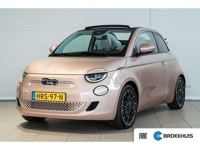 Rood Nieuw 2025 Fiat 500C La Prima Cabriolet | € 29.450