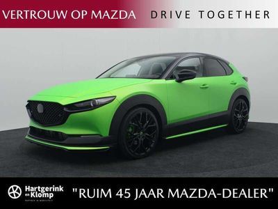 tweedehands Mazda CX-30 2.0 e-SkyActiv-X Luxury i-Activesense automaat met aero pack | Wasabi Green Wrap