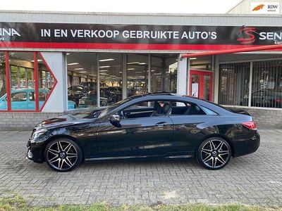 Zwart (metallic) Occasion 2015 Mercedes E320 Sport Edition Coupé | € 22.950