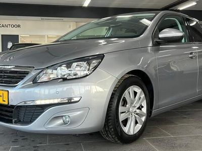 tweedehands Peugeot 308 SW 1.6 BlueHDI Blue Lease Executive Pack panoramadak navigatie clima cruise controle pdc led trekhaak