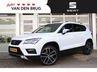 tweedehands Seat Ateca 1.4 EcoTSI 150pk AUTOMAAT Xcellence | Trekhaak | Lederen bekleding | 360 gr. camera | Stoelverwarming | Adaptieve cruise control