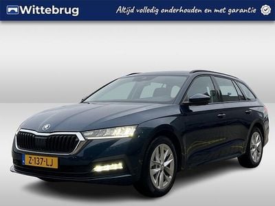 Occasion Skoda Octavia Business Line 110 PK (80 kW) 2024 Blauw Stationwagen