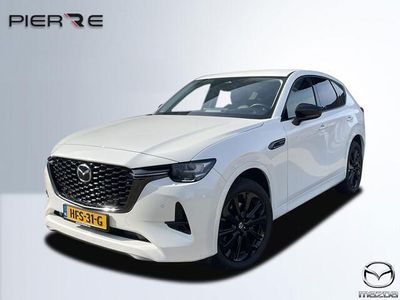 Rhodium white (wit parelmoer) Gebruikt 2022 Mazda CX-60 Homura-Line SUV | € 43.845 (Duur)
