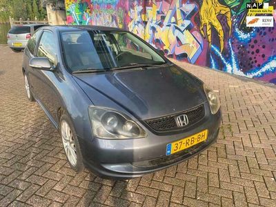 tweedehands Honda Civic 1.4i LS airco dikke velgen stereo boeken aanwezig apk feb 2023 leuke auto sportieve looks