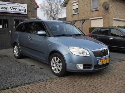 Occasion Skoda Fabia Sport 86 PK (63 kW) 2009 Blauw (metallic) Stationwagen