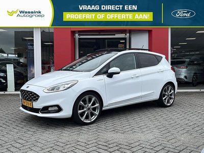 Wit (parellak) Gebruikt 2018 Ford Fiesta Vignale Hatchback | € 13.450 (Eerlijke prijs)