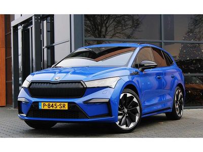 Blauw Gebruikt 2022 Skoda Enyaq iV SportLine SUV | € 19.950 (Eerlijke prijs)