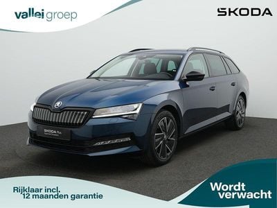 Blauw Occasion 2026 Skoda Superb Business Line Stationwagen | € 35.600 (Super prijs)