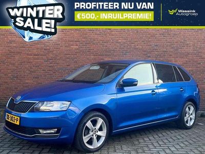 Blauw (metallic) Occasion 2019 Skoda Rapid Clever Stationwagen | € 11.690 (Eerlijke prijs)