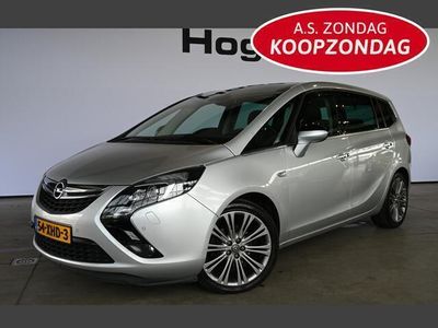 tweedehands Opel Zafira Tourer 1.4 Cosmo Automaat ECC Panoramadak Navigatie 100%