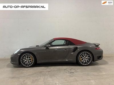 Grijs Occasion 2014 Porsche 911 Turbo S Cabriolet Cabriolet | € 114.991