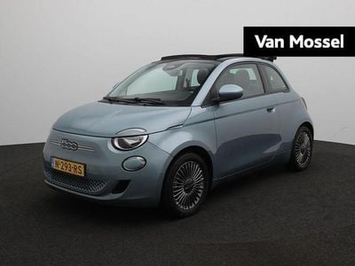 Occasion Fiat 500e Icon 86 kW (118 PK) 2021 Blauw Cabriolet