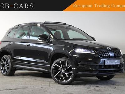Zwart Occasion 2021 Skoda Karoq SportLine SUV | € 18.700 (Eerlijke prijs)