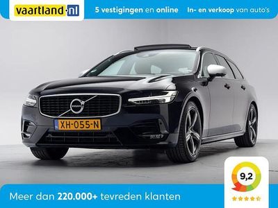 Zwart Gebruikt 2019 Volvo V90 R-Design Stationwagen | € 26.909 (Eerlijke prijs)