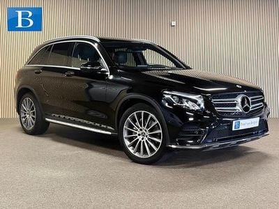 Zwart (parellak) Occasion 2018 Mercedes GLC250 AMG SUV | € 35.900 (Goede deal)