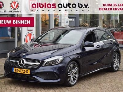 Blauw Gebruikt 2018 Mercedes A180 AMG Hatchback | € 19.950 (Goede deal)