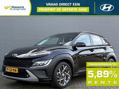 Zwart Gebruikt 2022 Hyundai Kona SUV | € 22.995 (Goede deal)