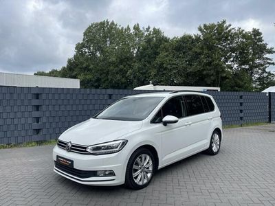 tweedehands VW Touran 1.8 TSI AUT. Highline VOL-OPTIES|CARPLAY|LEER|DODEHOEK-ASSIST|LED|TREKHAAK|CAMERA|DAB+