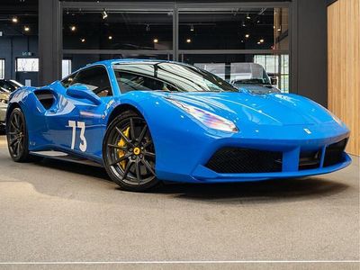 Occasion Ferrari 488 669 PK (492 kW) 2018 Blauw Coupé